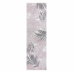 Two-piece bathroom set rug SANTA plain, non-slip, soft - white 