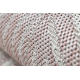 Two-piece bathroom set rug SANTA plain, non-slip, soft - white 