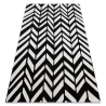 Dywan nowoczesny MUNDO D0571 jodełka, chevron outdoor beż / czarny