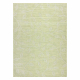 Tapis SIZAL PATIO 3045 feuilles tissé à plat vert / beige