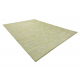 Matta SISAL PATIO 3045 löv Flatvävd grön / beige