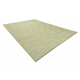Tappeto SIZAL PATIO 3045 fogliame tessuto piatto verde / beige