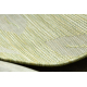 Matto STRING SIZAL litteä leipä PATIO 3045 lähtee vihreä / beige
