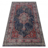 Dywan nowoczesny MUNDO E0551 ornament, ramka vintage outdoor czerwony / czarny