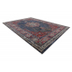 Modern szőnyeg MUNDO E0551 dísz, keret vintage szabadtéri piros / fekete