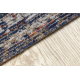 Модерен килим MUNDO E0551 украшение, кадър реколта външно червен / черен