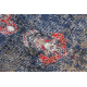 Сучасний килим MUNDO E0551 Орнамент, каркас марочні відкритий червонийr / білий