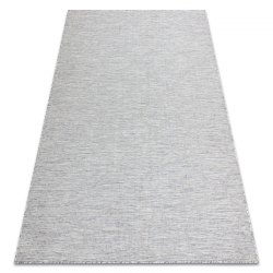 Carpet SISAL PATIO 3069 trellis Flat woven grey / beige