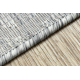 Teppich SISAL PATIO 3069 marokkanisches Spalier flach gewebt grau / beige