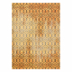 Moderný koberec MUNDO D5751 glamour outdoor oranžna / čierny
