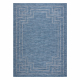 Килим SIZAL PATIO 3071 грецька тканини темно-синій / бежевий