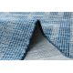 Koberec SISAL PATIO 3071 řecký ploché tkaní tmavě modrý / béžový
