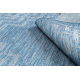 Sisal tapijt SISAL PATIO 3071 grieks marineblauw / beige