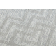 Alfombra sisal PATIO 3071 griego Tejido plano gris / beige