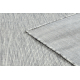 Kilimas sizalio virvelės plokštainis PATIO 3071 graikų pilka / smėlio spalvos