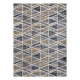 Modern szőnyeg MUNDO D7891 gyémánt, háromszögek 3D szabadtéri szürke / bézs 