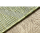 Χαλί σιζάλ PATIO 3075 διαμάντια Επίπεδη υφαντή πράσινο / μπεζ