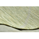 Tappeto SIZAL PATIO 3075 diamanti tessuto piatto verde / beige
