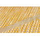 Koberec SISAL PATIO 3075 diamanty ploché tkaní žlutá / béžový