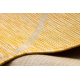 Matto STRING SIZAL litteä leipä PATIO 3075 timantteja keltainen / beige