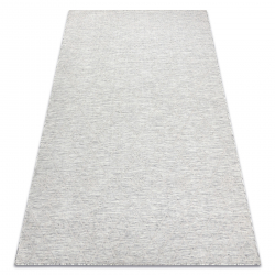 Koberec SISAL PATIO 3077 diamanty ploché tkanie sivá / béžový
