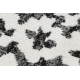 Moderan tepih MUNDO E0621 geometrijski boho vanjska bež / crno