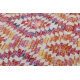 Модерен килим MUNDO D7591 диаманти 3D външно розов / бежово