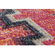 Moderne teppe MUNDO D7961 oriental årgang utendørs rød / svart