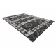 Modern szőnyeg MUNDO E0651 etnikai szabadtéri bézs / fekete