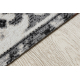 Modernus kilimas MUNDO E0651 etninis lauko smėlio spalvos / juoda
