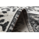 Модерен килим MUNDO E0651 етнически външно бежово / черен