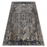 Dywan nowoczesny MUNDO E0681 ornament, ramka vintage outdoor beż / czarny