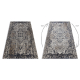 Set da bagno in due pezzi tapetto SYNERGY, glamour, antiscivolo, morbido - lurex grigio