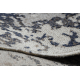Модерен килим MUNDO E0681 украшение, кадър реколта външно бежов / черен