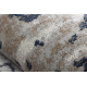 Komplet łazienkowy 2-cz. dywan SYNERGY glamour, antypoślizgowy, miękki - lurex szary