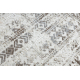Килим Structural SOLE D3732 ацтек, алмази - плоский тканий бежевий