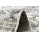 Килим Structural SOLE D3732 ацтекски, диаманти - плоски тъкани бежов