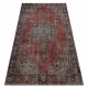 Bathroom rug SUPREME circle WAVES, non-slip, soft - white 