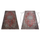 Bathroom rug SUPREME circle WAVES, non-slip, soft - white 