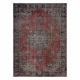 Tapete moderno MUNDO E0691 ornamento, vintage externo vermelho / bege