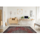 Bathroom rug SUPREME circle WAVES, non-slip, soft - white 