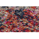 Bathroom rug SUPREME circle WAVES, non-slip, soft - white 