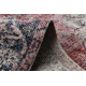 Bathroom rug SUPREME circle WAVES, non-slip, soft - white 