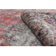 Bathroom rug SUPREME circle WAVES, non-slip, soft - white 