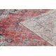Bathroom rug SUPREME circle WAVES, non-slip, soft - white 