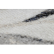 Modern tapijt MUNDO E7181 bladeren outdoor beige / blauw