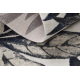 Сучасний килим MUNDO E7181 листя відкритий бежевий / білий