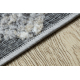 Carpet Structural SOLE D3732 Aztec, diamonds - Flat woven grey / beige