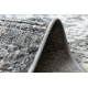 Tepih Strukturne SOLE D3732 Aztečki, dijamant - Ravno tkano, dvije razine flora siva / bež