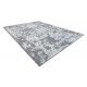 Tapete Structural SOLE D3812 Ornamento - tecido liso cinzento / bege